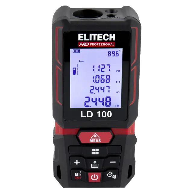 Elitech HD LD 100 - лазерный дальномер