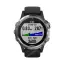 Часы для бега Garmin Fenix 5 Plus серебристые с черным ремешком
