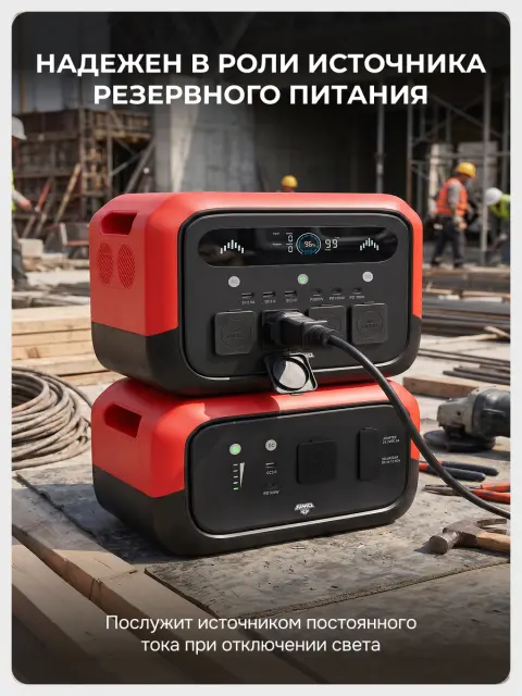 AMO PS B1000 красная - аккумуляторная батарея