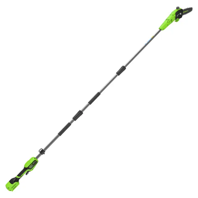 Greenworks G24PS201 24V (20 см) без АКБ и ЗУ - аккумуляторный высоторез-сучкорез