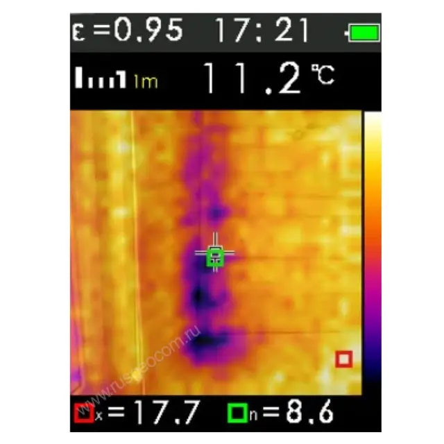 тепловизор CEM DT-982Y с детектором 160 x 160 FPA