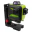 RGK PR-3G + штанга-упор - лазерный нивелир 3d с зеленым лучом