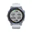 gps Часы Garmin Fenix 7 Sapphire Solar титановый синий минерал DLC с белым ремешком