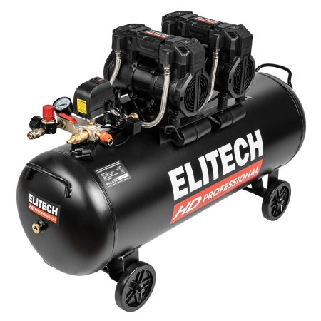 Elitech HD PROFESSIONAL ACF 500-100S (E0501.004.00) - компрессор безмасляный
