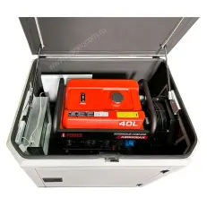 Генератор A-iPower A9000EAX в тихом зимнем кожухе 1200 RAL 7035