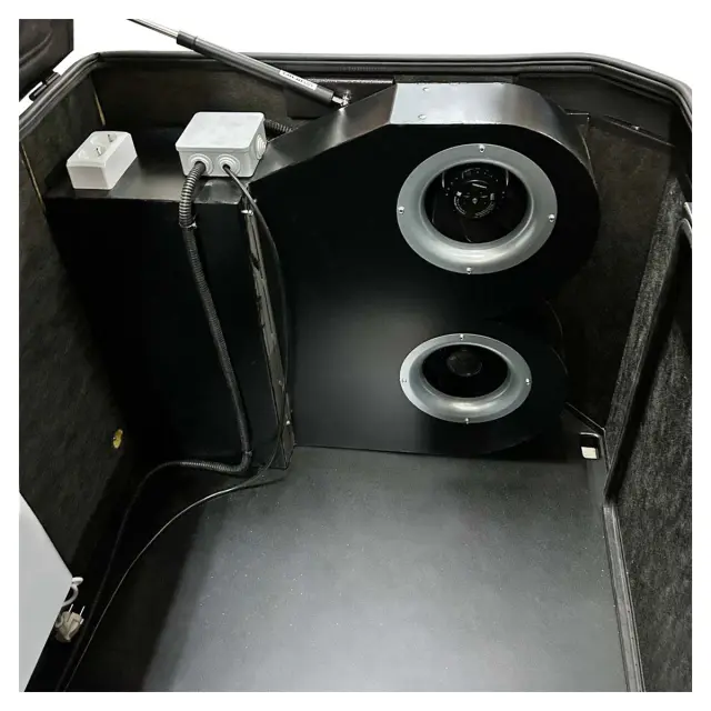 SUNREKA G5500EAX в супертихом зимнем кожухе 1400SS RAL 8019 - бензиновый генератор