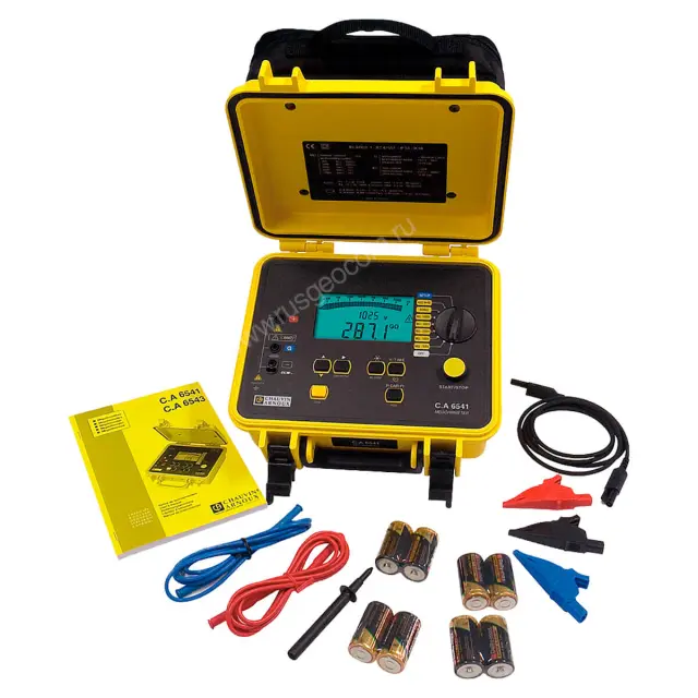 Измеритель сопротивления Chauvin Arnoux C.A 6541