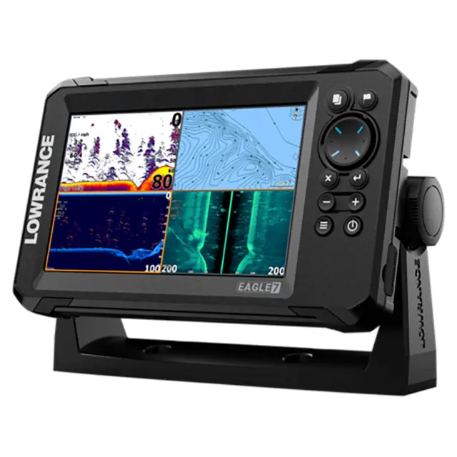 Lowrance Eagle 7 с датчиком TripleShot HD - эхолот