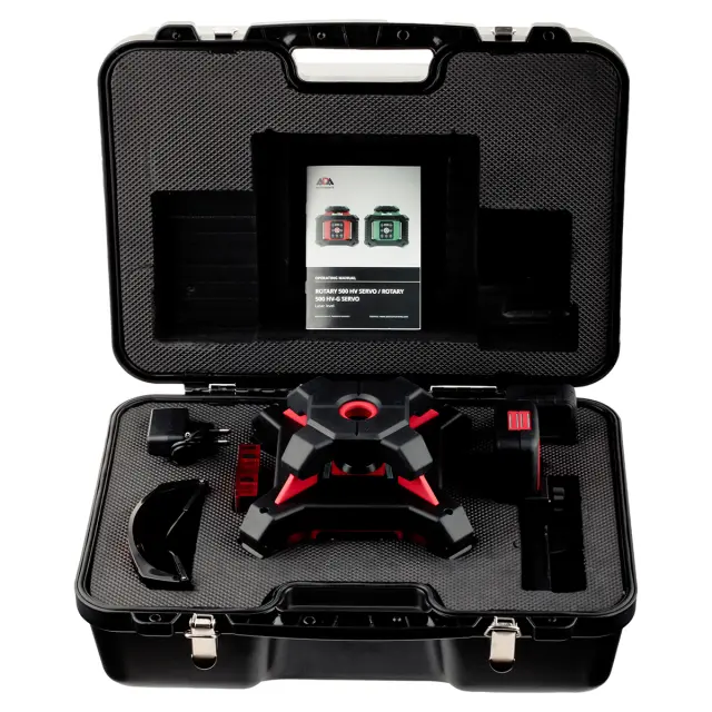 ADA Rotary 500 HV Servo - ротационный нивелир с красным лучом