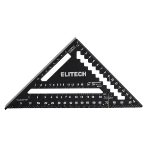 Elitech 330101 - угольник-транспортир алюминиевый