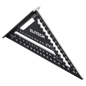 Elitech 330101 - угольник-транспортир алюминиевый