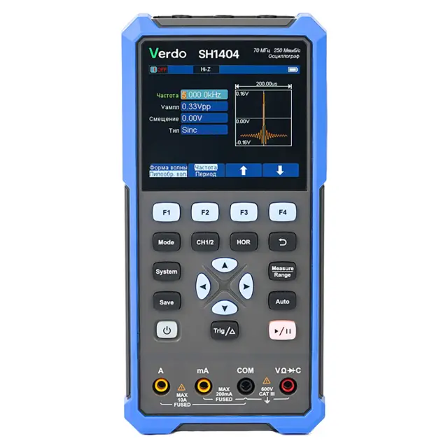 VERDO SH1404 - осциллограф-мультиметр