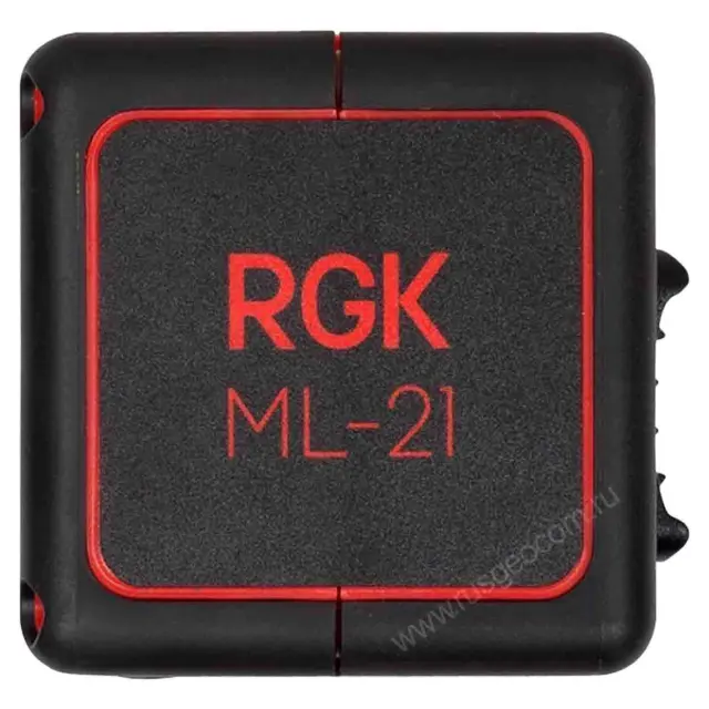RGK ML-21 с калибровкой - лазерный нивелир (100° / красный луч / 20м)