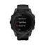 Часы для спорта Garmin Fenix 7 Solar серый с черным ремешком