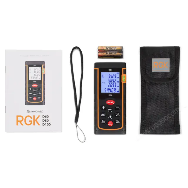 RGK D80 (с поверкой) комплектация