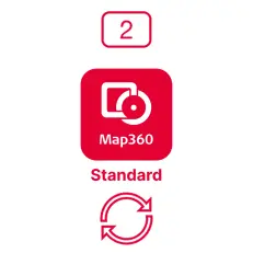 Право на обновление ПО Leica MAP 360 Standard CCP на два года