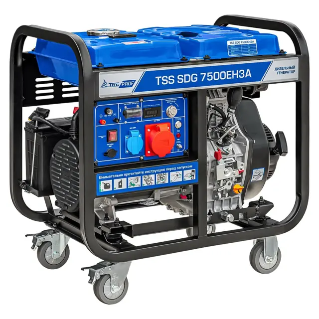 TSS SDG 7500EH3A (200027) - дизельный генератор
