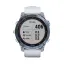 Garmin Fenix 7 Sapphire Solar титановый синий минерал DLC с белым ремешком