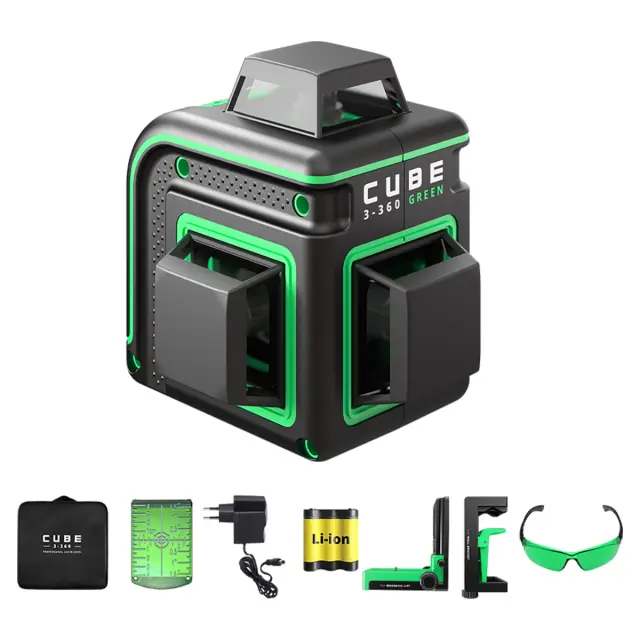 ADA Cube 3-360 GREEN Home Edition - лазерный нивелир