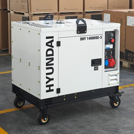 Hyundai DHY 14000SE-3 - дизельный генератор