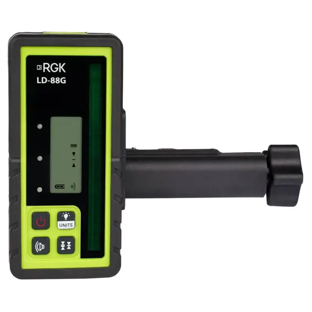 AMO ROTOR 240G с калибровкой + штатив, рейка, приемник - ротационный нивелир с зеленым лучом