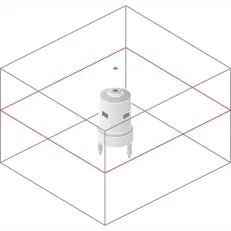 Bosch GRL 250 HV Professional с калибровкой - ротационный нивелир с красным лучом