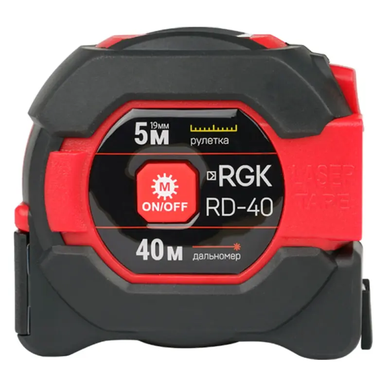 Лазерный дальномер с рулеткой RGK RD-40