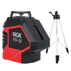 RGK PR-81 + штатив - лазерный нивелир с красным лучом