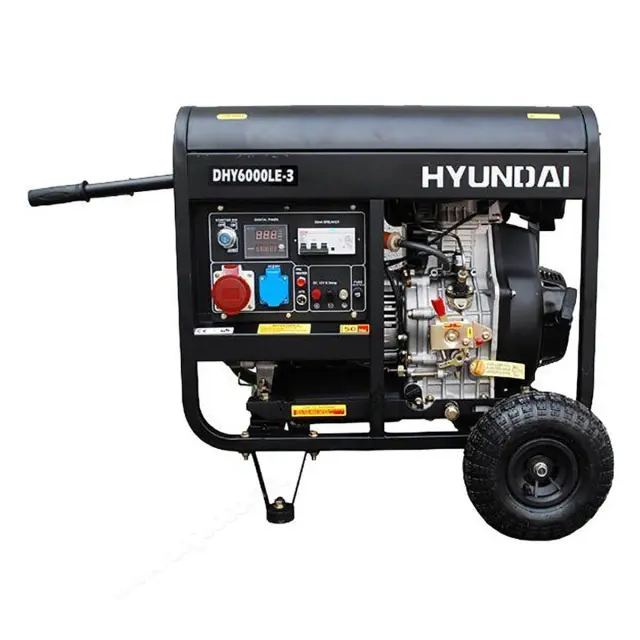 Дизельгенератор Hyundai DHY 6000LE-3