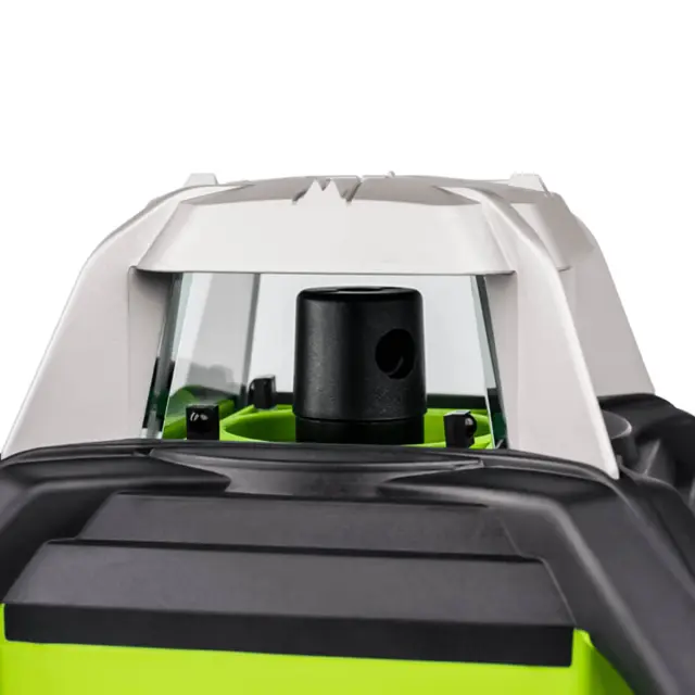 RGK SP-610G с калибровкой - ротац. нивелир (ротационный/зелёный луч/450м с приемником/±0,1 мм/АКБ)