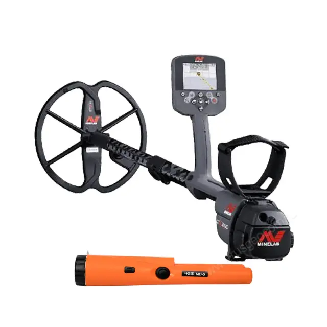 Комплект: металлоискатель Minelab CTX3030 + пинпоинтер RGK MD-5