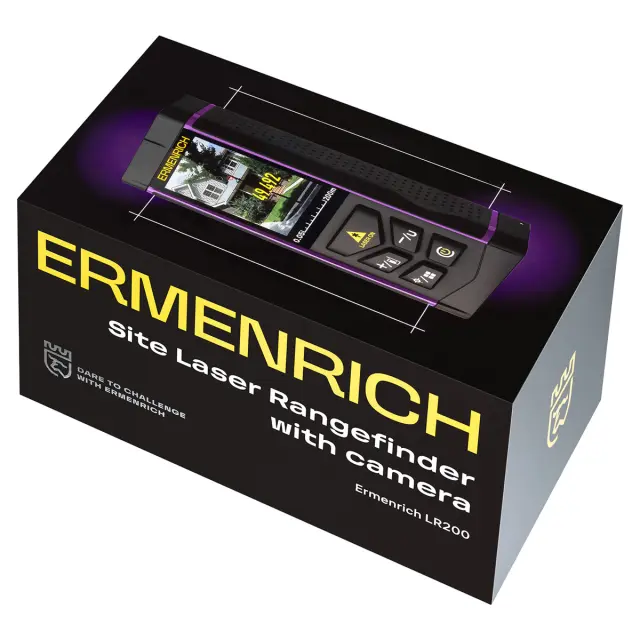 Ermenrich PRO LR200 - лазерная рулетка с камерой