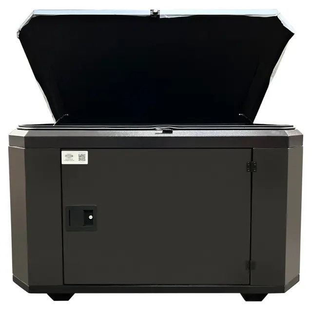 A-iPower A9000TEAX в супертихом зимнем кожухе 1400SS RAL 8019 + блок автозапуска A-iPower 400 В, 25 А