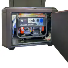 A-iPower A7000EAX в тихом зимнем кожухе 1200 RAL 8019