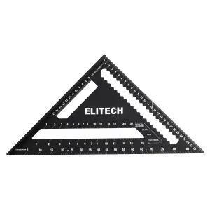 Elitech 330102 - угольник-транспортир алюминиевый