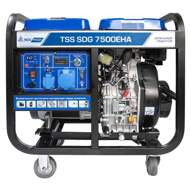 TSS SDG 7500EH3A (200027) - дизельный генератор