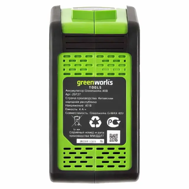 АКБ Greenworks 40V 4 Ач