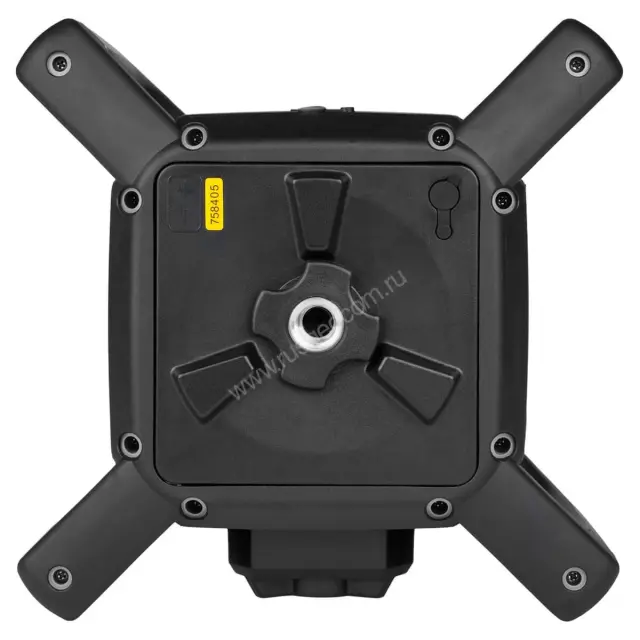 RGK SP-610 с калибровкой - ротационный нивелир (ротационный/красный луч/800м с приемником/±0,1 мм/АКБ)