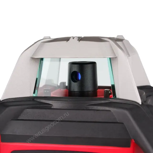 RGK SP-610 с калибровкой - ротационный нивелир (ротационный/красный луч/800м с приемником/±0,1 мм/АКБ)