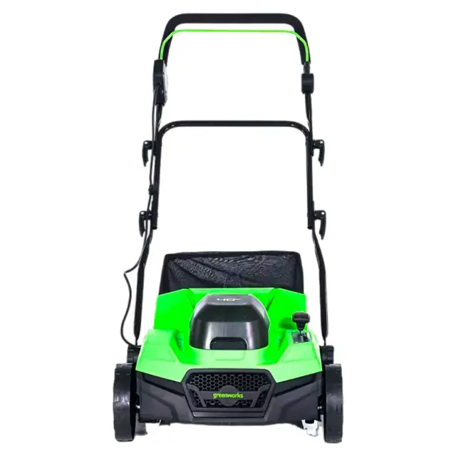 Greenworks GD40SC38II 40V, с АКБ 2 Ач с USB + ЗУ 2А - аэратор-скарификатор аккумуляторный