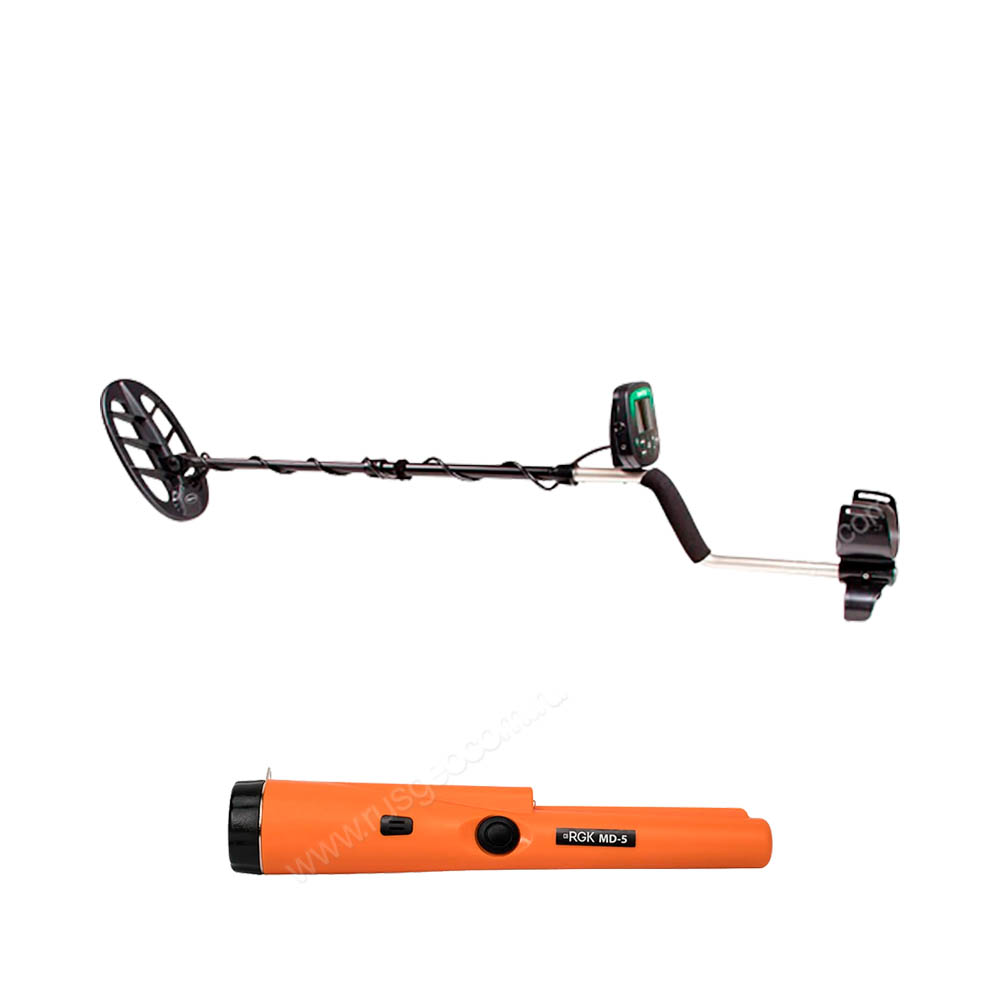 Комплект: металлоискатель Teknetics Delta-11 DD + пинпоинтер RGK MD-5