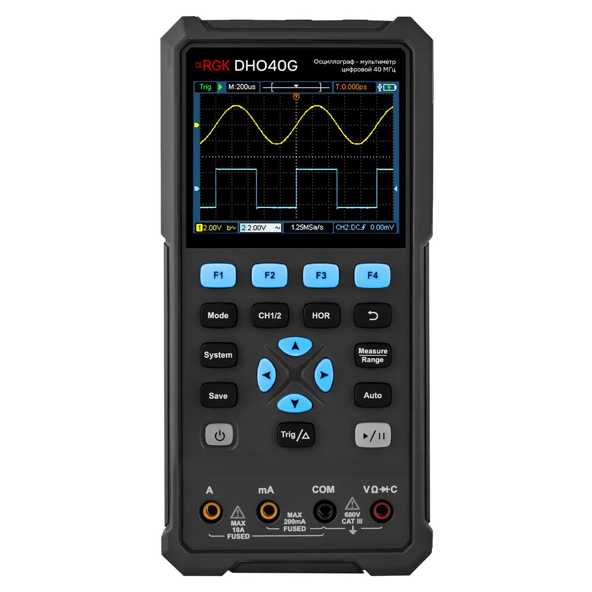 RGK DHO40G - осциллограф - мультиметр