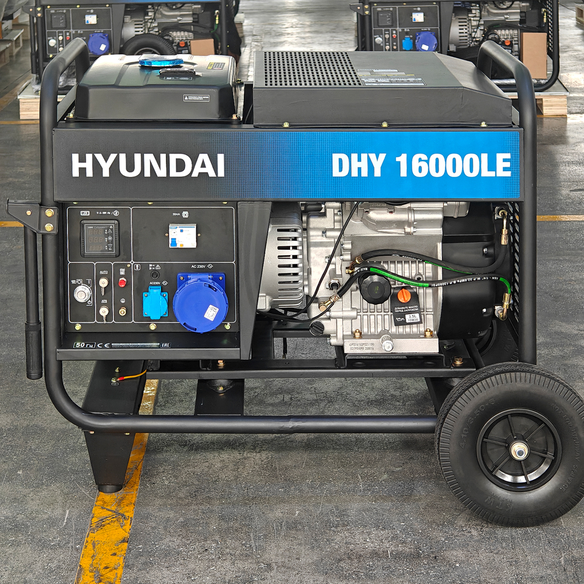Hyundai DHY 16000LE - дизельный генератор