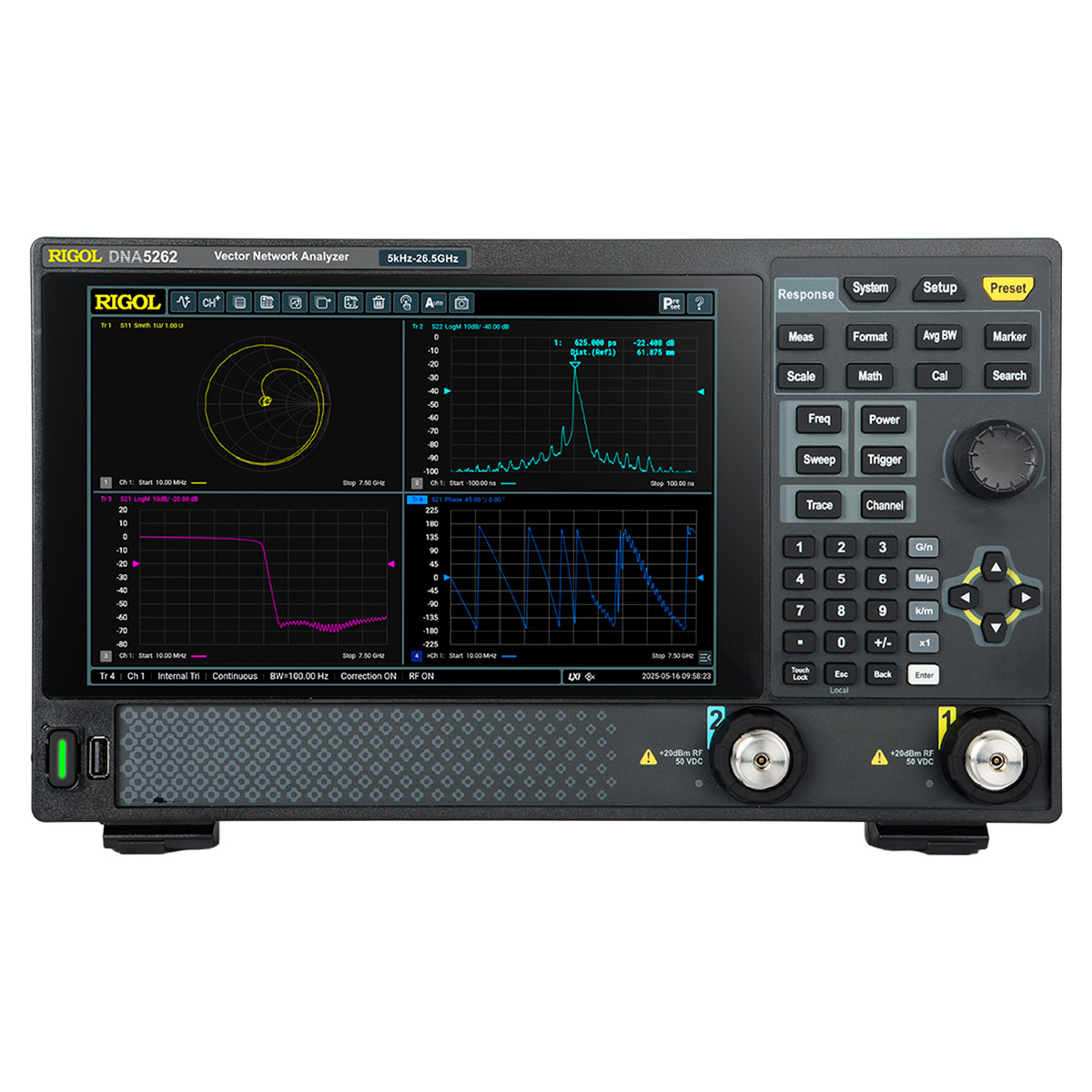 RIGOL DNA5262 - анализатор цепей векторный