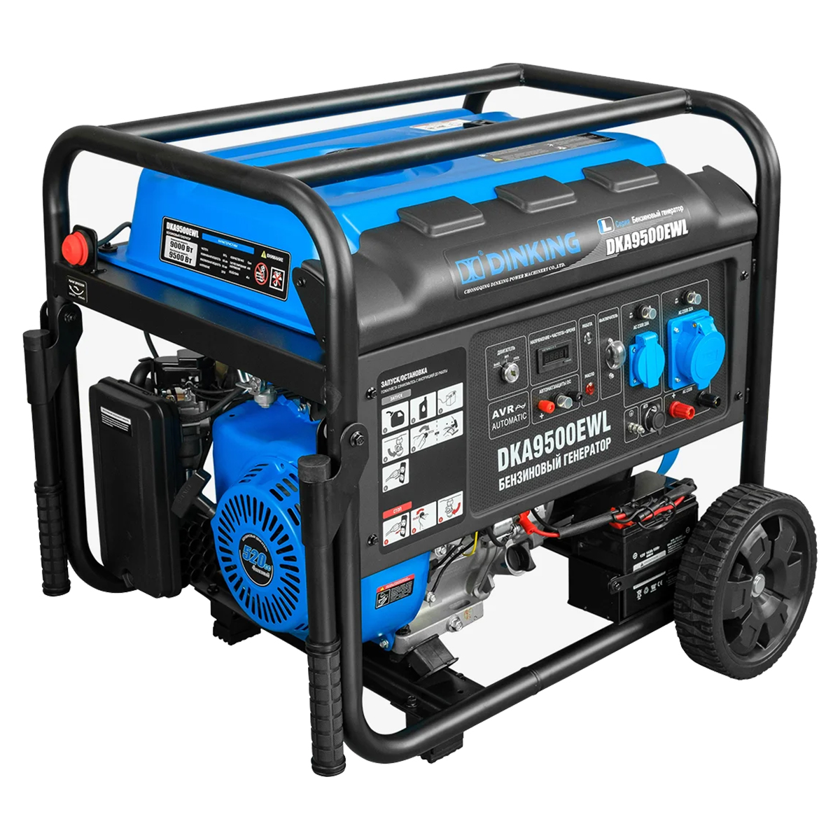 Dinking DKA9500EWL - бензиновый генератор