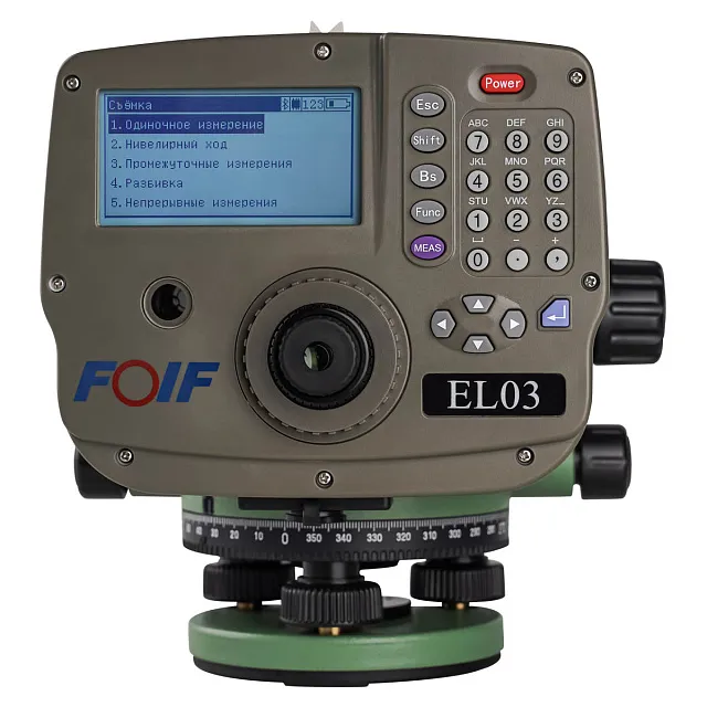 Комплект с цифровым нивелиром FOIF EL03