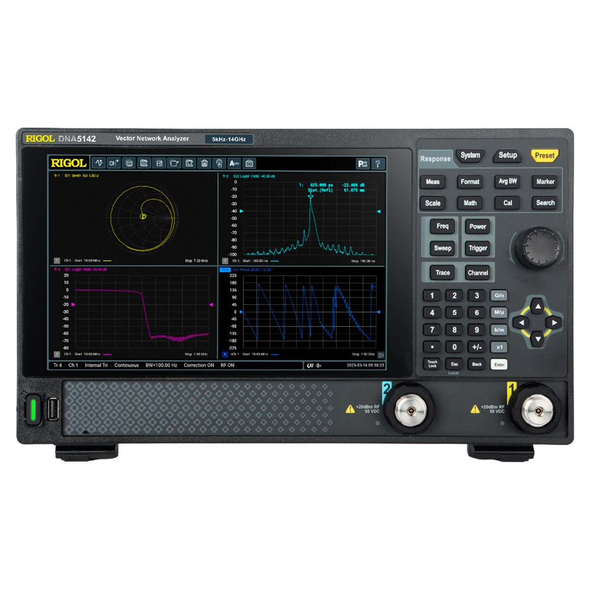 RIGOL DNA5142 - анализатор цепей векторный