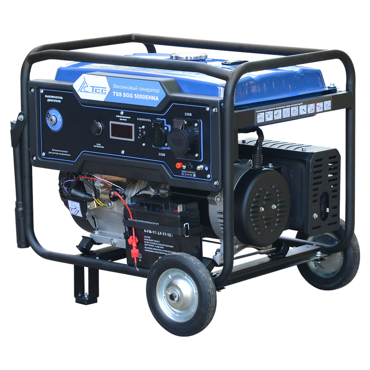 TSS SGG 5000EHNA Duplex - бензиновый генератор 5 квт
