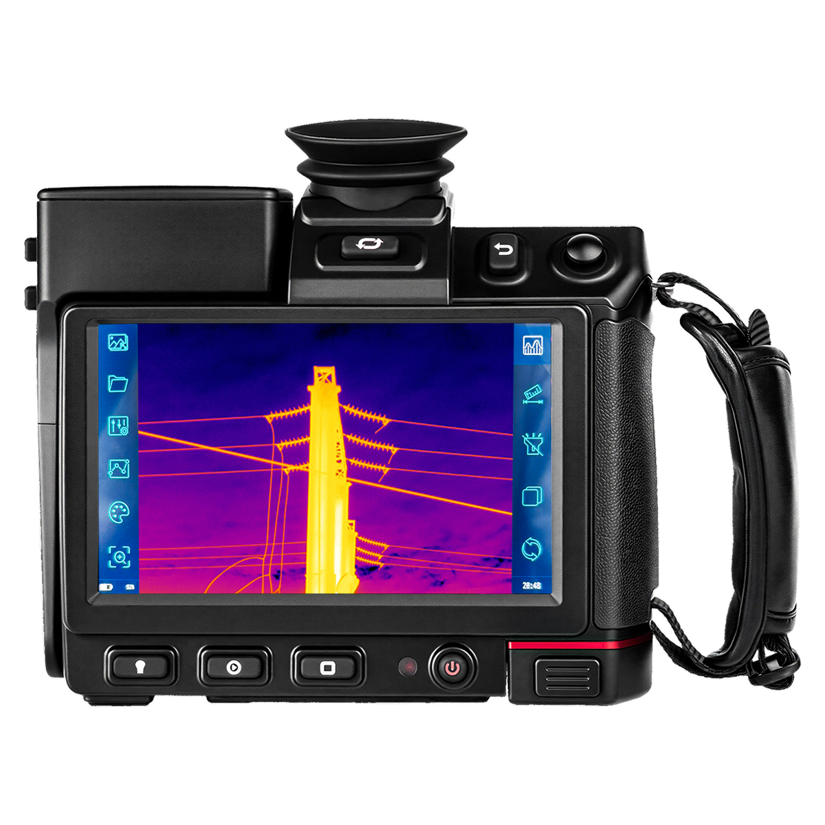 RGK TL-384 Pro в комплекте с телеобъективом 12° - тепловизор с поверкой