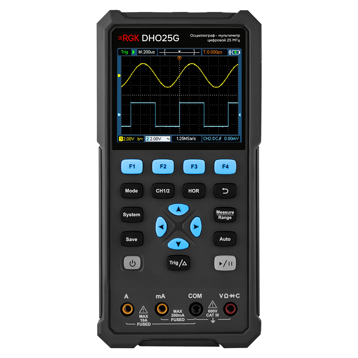 RGK DHO25G - осциллограф - мультиметр